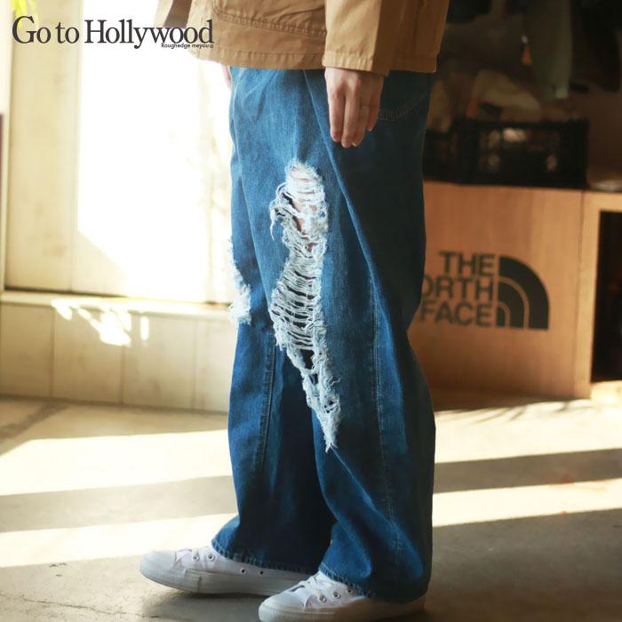 GO TO HOLLYWOOD ゴートゥーハリウッド デニム ラップ GO TO HOLLYWOOD ゴートゥーハリウッド デニム ラップ