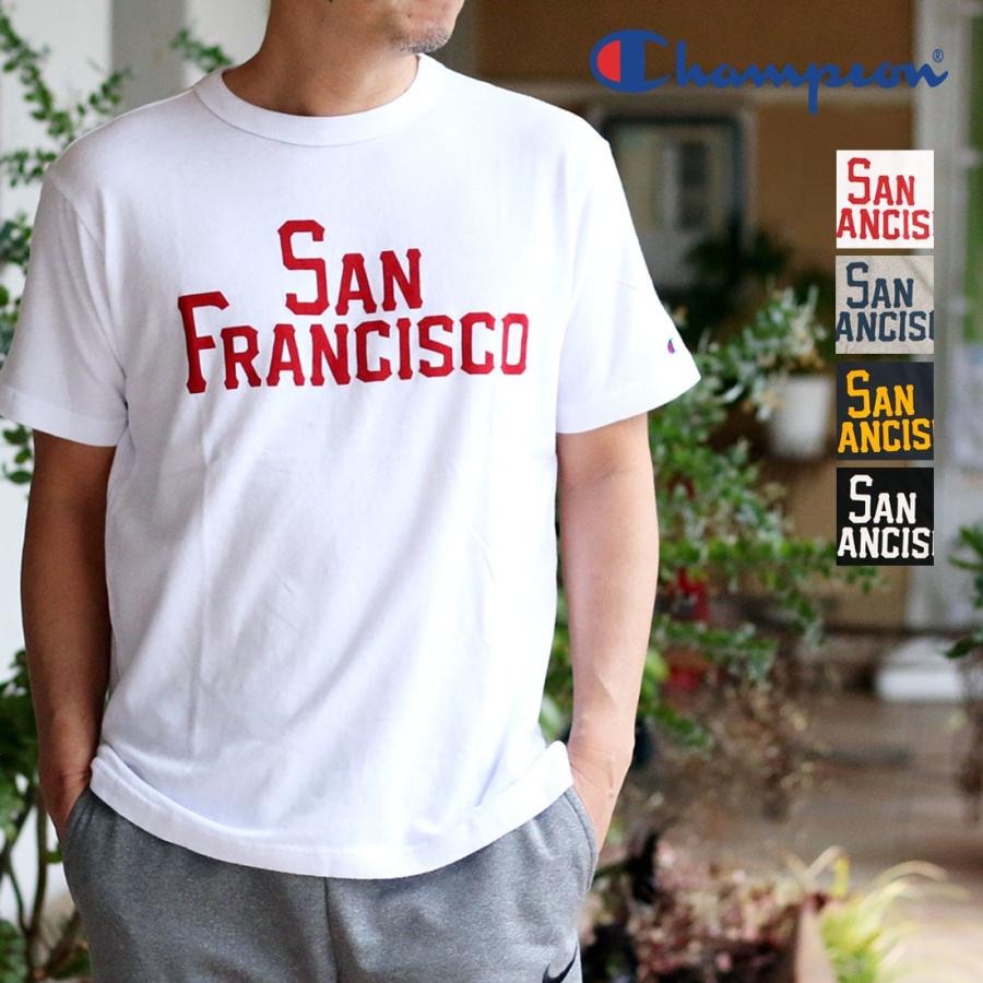 Champion チャンピオン メンズ San Francisco Tシャツ M L Xl メール便可 C3 P336 C3 P336 Noa Department Store 通販 Yahoo ショッピング