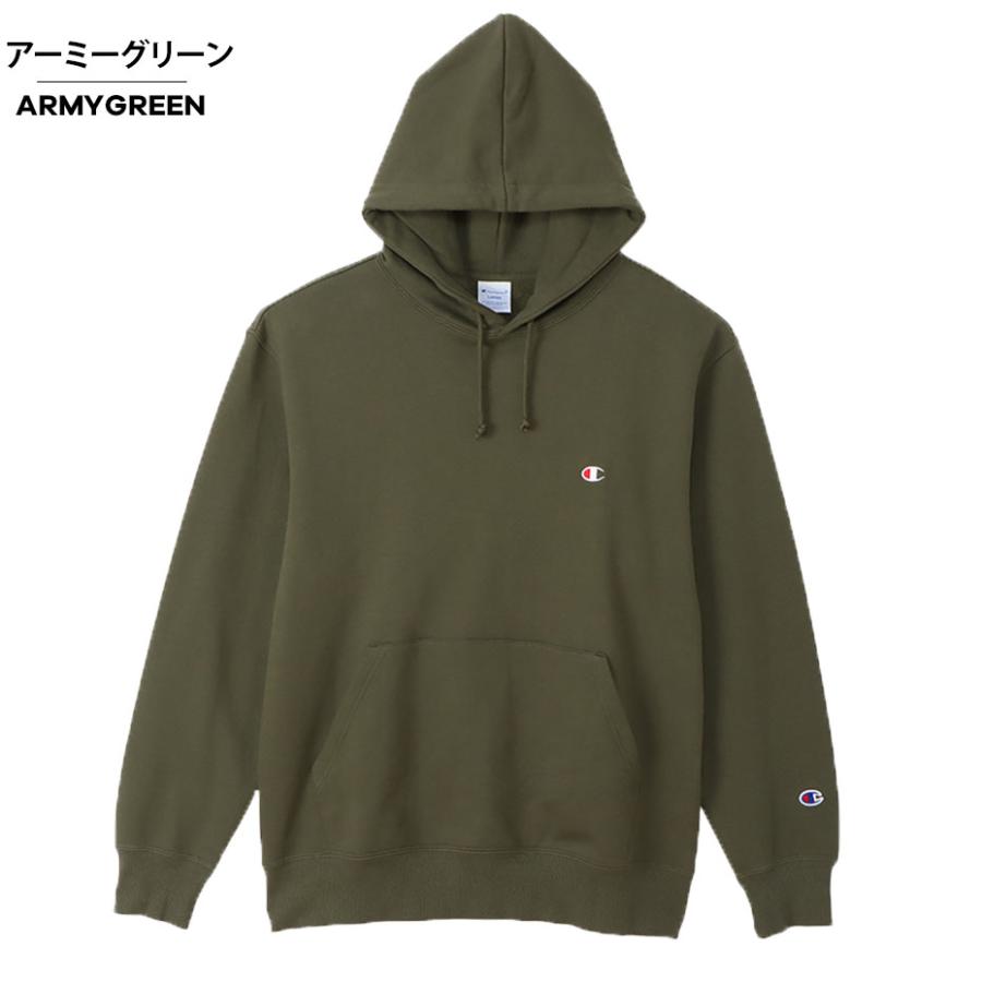 Champion チャンピオン メンズ プルオーバーパーカー（L XL XXL）スウェット 裏毛 パーカー メール便不可 22AW C3-W101｜noadept｜07