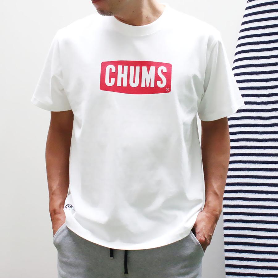 CHUMS チャムス Logo T-Shirt メンズ（Mens S M L）チャムスロゴ