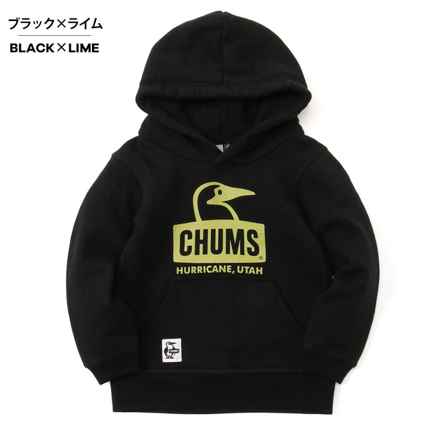 CHUMS チャムス キッズ Booby Face プルオーバーパーカー 裏起毛 CHUMS チャムス キッズ Booby Face プルオーバーパーカー 裏起毛