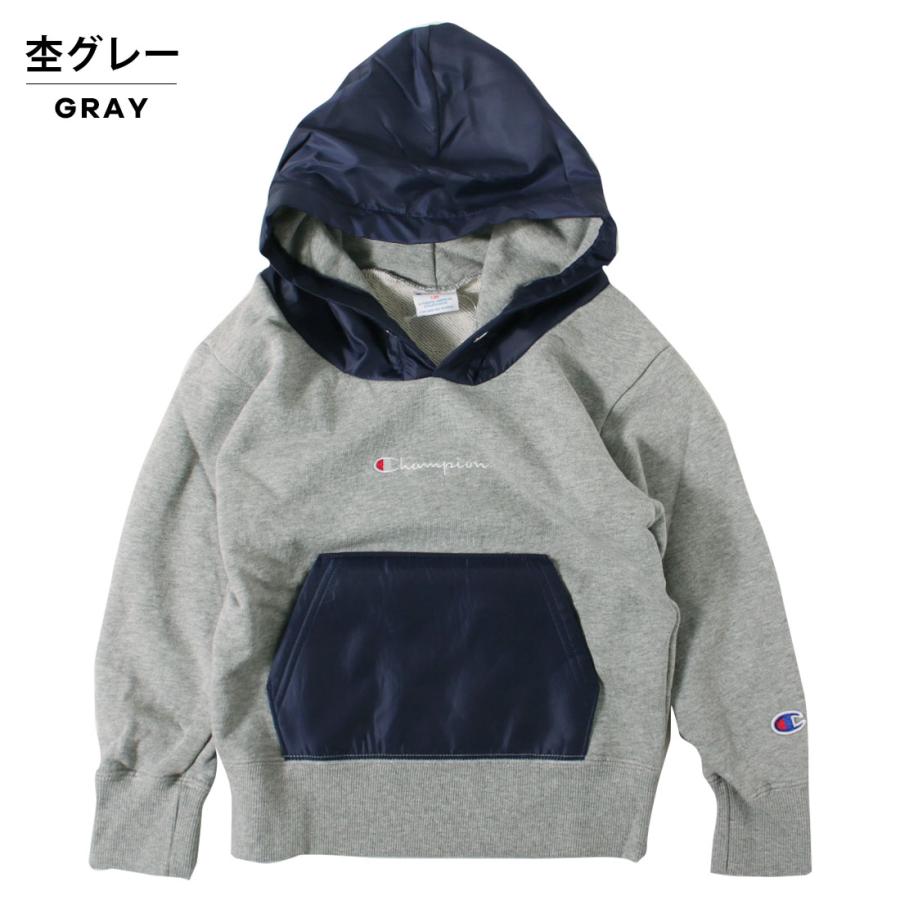 Champion チャンピオン ワイドスウェットパーカー 1cm 130cm 140cm パーカー キッズ ジュニアメール便不可 Cs6770 Noa Department Store 通販 Yahoo ショッピング