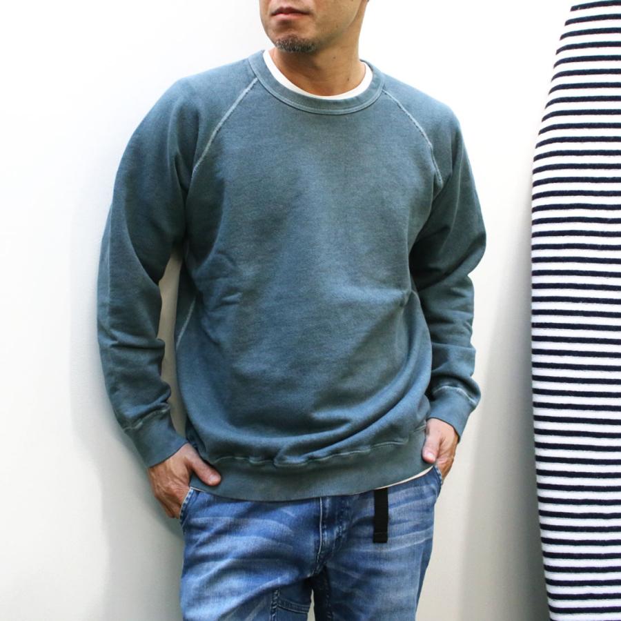 GoodOn グッドオン L/S RAGLAN CREW SWEAT SHIRTS（L XL）ラグランクルースウェットシャツ メンズ ユニセックス トレーナー メール便不可｜noadept｜10