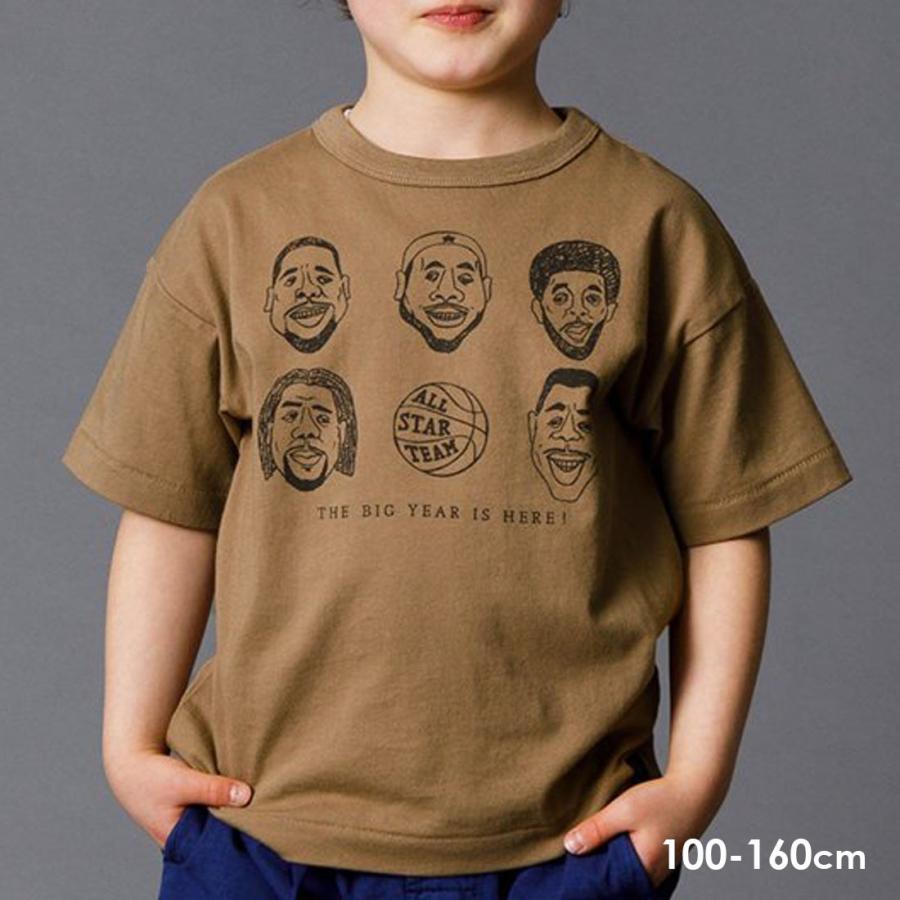 新作 F O U バスケット選手プリントtシャツ 100cm 110cm 1cm 130cm 140cm 150cm 160cm 半袖 Tシャツ メール便可 I Noa Department Store 通販 Yahoo ショッピング
