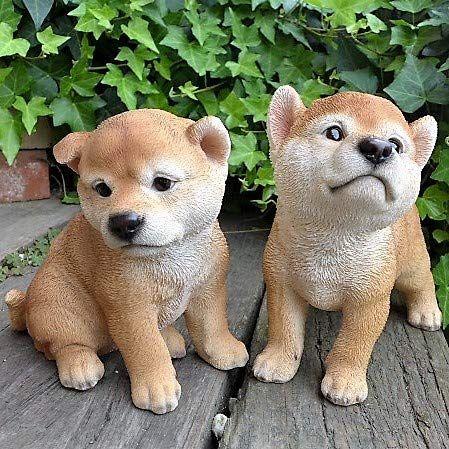 最終値下げ 犬の置物 秋田犬２匹セット 子犬 N１３３９２ いぬ イヌ 動物 オーナメント ガーデン 犬 置物 オーナメント ガーデニング 庭 オブジェ 最安値に挑戦 Www Atinkaonline Com