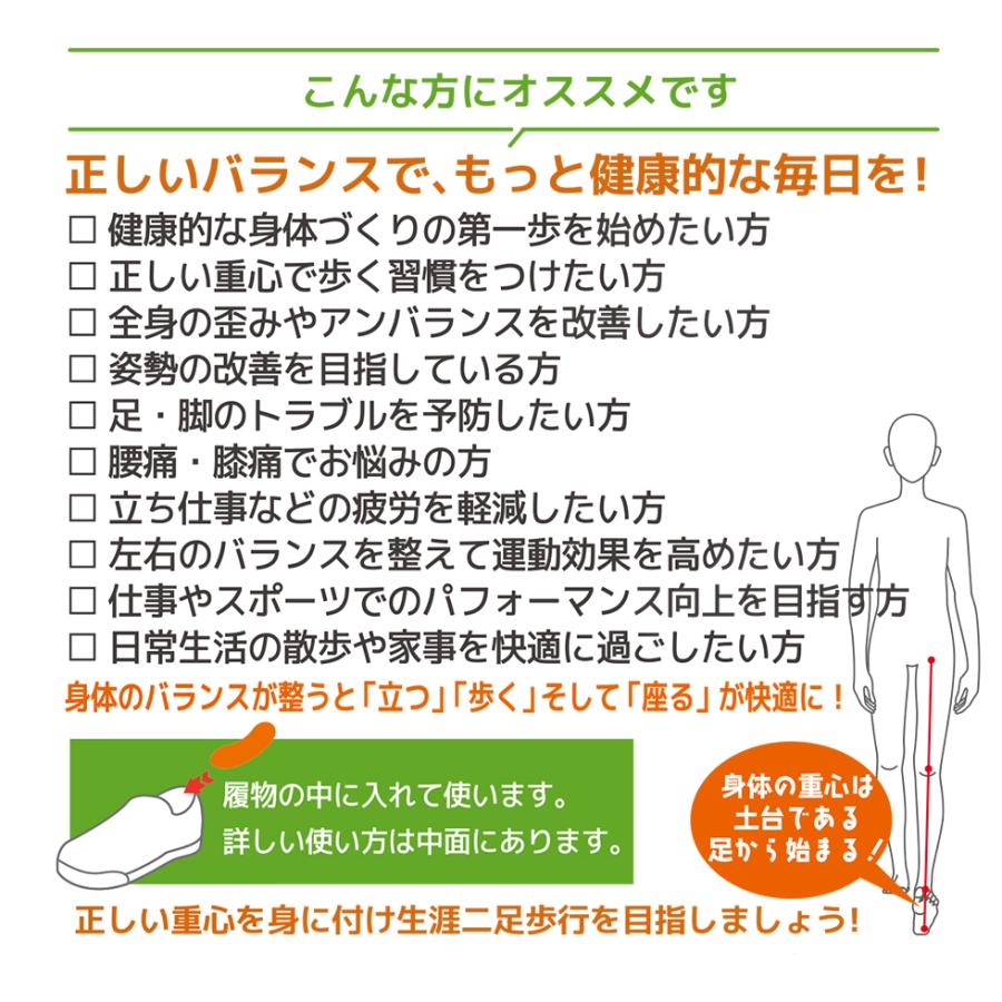ビーレジシート 姿勢改善 インソールに入れるだけ 腰痛対策 バランス改善  姿勢矯正 |  | 04