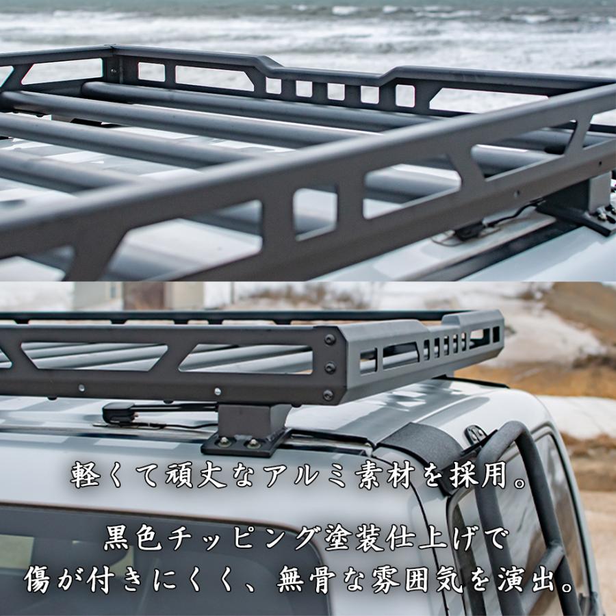 スズキ ジムニー JB23/JB33/JB43 専用設計 アルミ ルーフラック