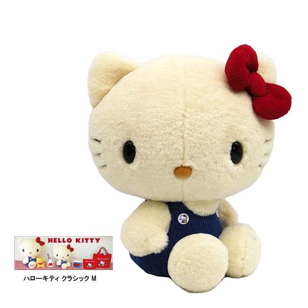 ハローキティ 187758-23 クラシック M サイズ ぬいぐるみ HELLO KITTY