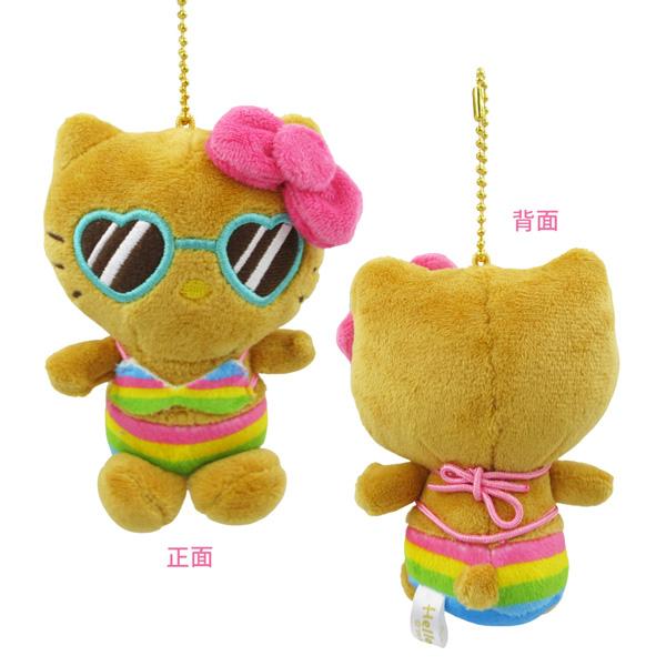 ハローキティ KTHI-BM-SU 日焼けシリーズ ボールチェーンマスコット