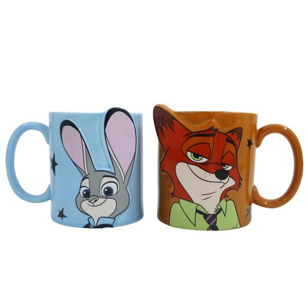 Disney（ディズニー） SAN4745 サンアート ズートピア マグカップ ペア