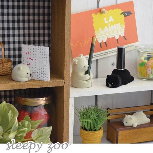 FM-26655 デコレ スリーピーズーまるまりカードスタンド(くろねこ