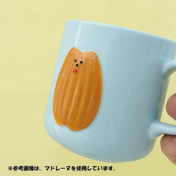 希少レア　トゥイーティー　レリーフマグカップ　TW vivitex 平成レトロ DECOLE（デコレ） lc-29133-34「焼き菓子レリーフマグ（パウンドケーキ