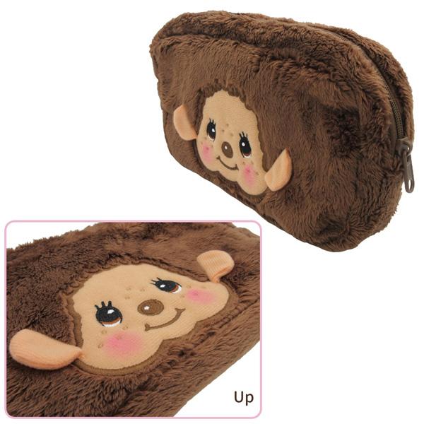 MC-0006BY モンチッチ スクエアポーチ モンチッチくん monchhichi 収納