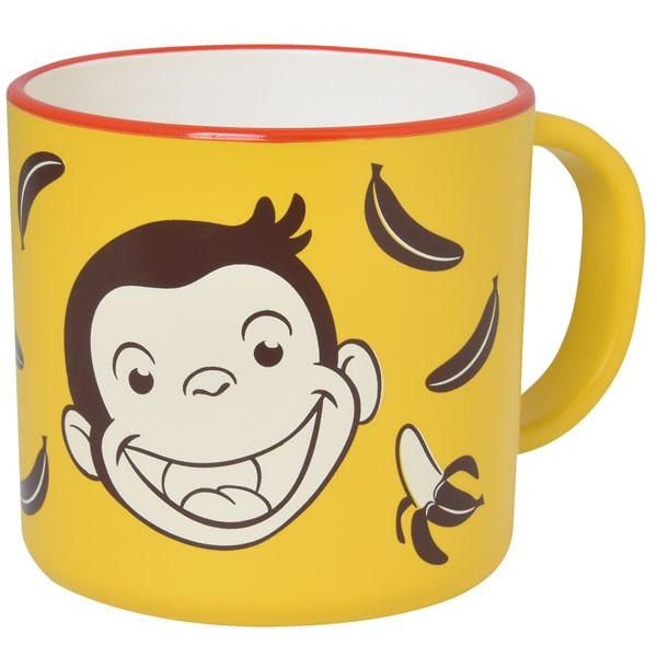 George Set1 Curious George おさるのジョージ ランチ４点セット 塗茶わん 塗汁わん 塗コップ 塗プレート P6 6re1 O6ot のあのはこぶね 通販 Yahoo ショッピング