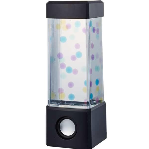 【お取り寄せ】18148 イシグロ [AQUA　LAMP]ミニアクアランプ（スピーカー付き ブラック） インテリア スマートフォン 音楽 玩具 TOY ギフト プレゼント | 