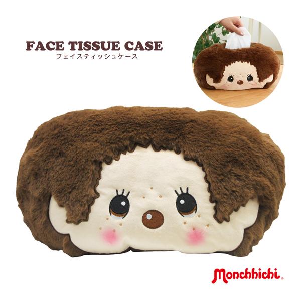 超激レア　昭和　おさるのもんきち　ぬいぐるみティッシュカバー 5545337 モンチッチ フェイスティッシュケース FACE TISSUE CASE