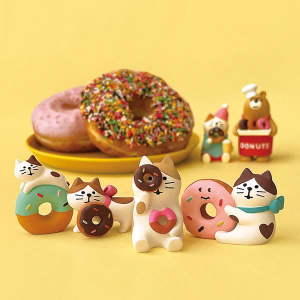 DECOLE（デコレ） ZCB-29803「ドーナツLOVE猫」mattary DONUTS SHOP
