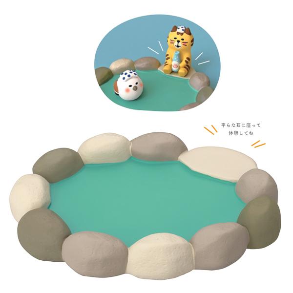 DECOLE（デコレ） ZCB-95914 温泉にゃんこ とら 旅猫 のんびり温泉宿