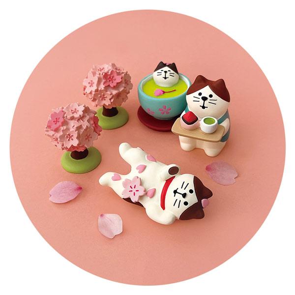 DECOLE（デコレ） ZSA-38711R 桜みゃみれ猫 ねこねこ桜ピクニック お