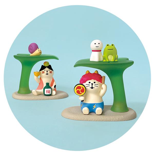 DECOLE（デコレ） ZSV-16120E あまやどりの葉っぱ 雨にハミング