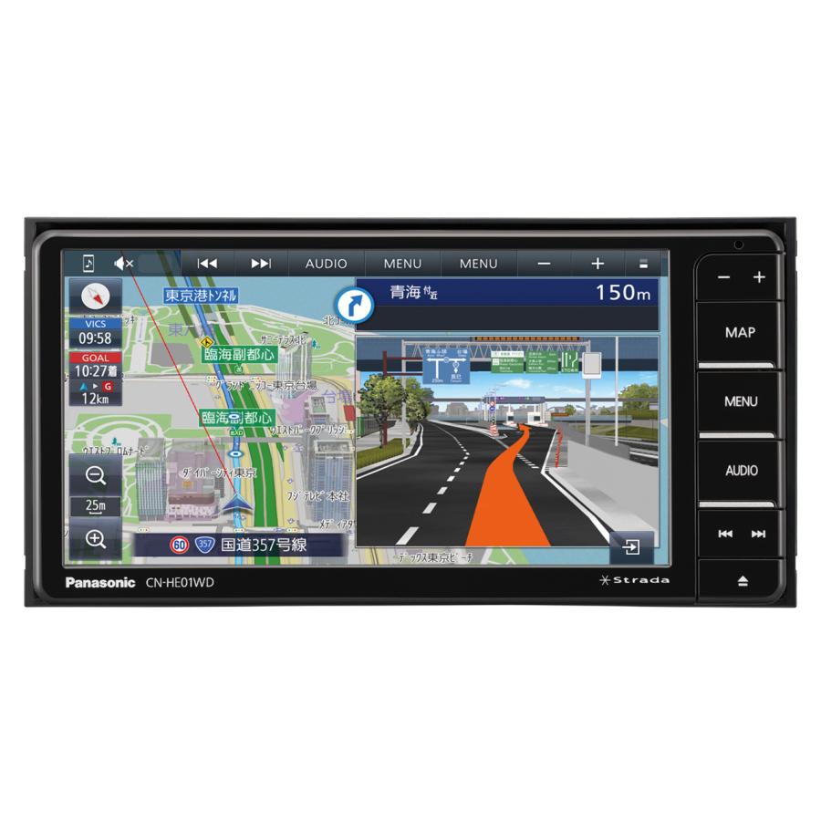 ✩送料込み✩Panasonic CN-HE01WD カーナビ Panasonic Strada CN-HE01WD