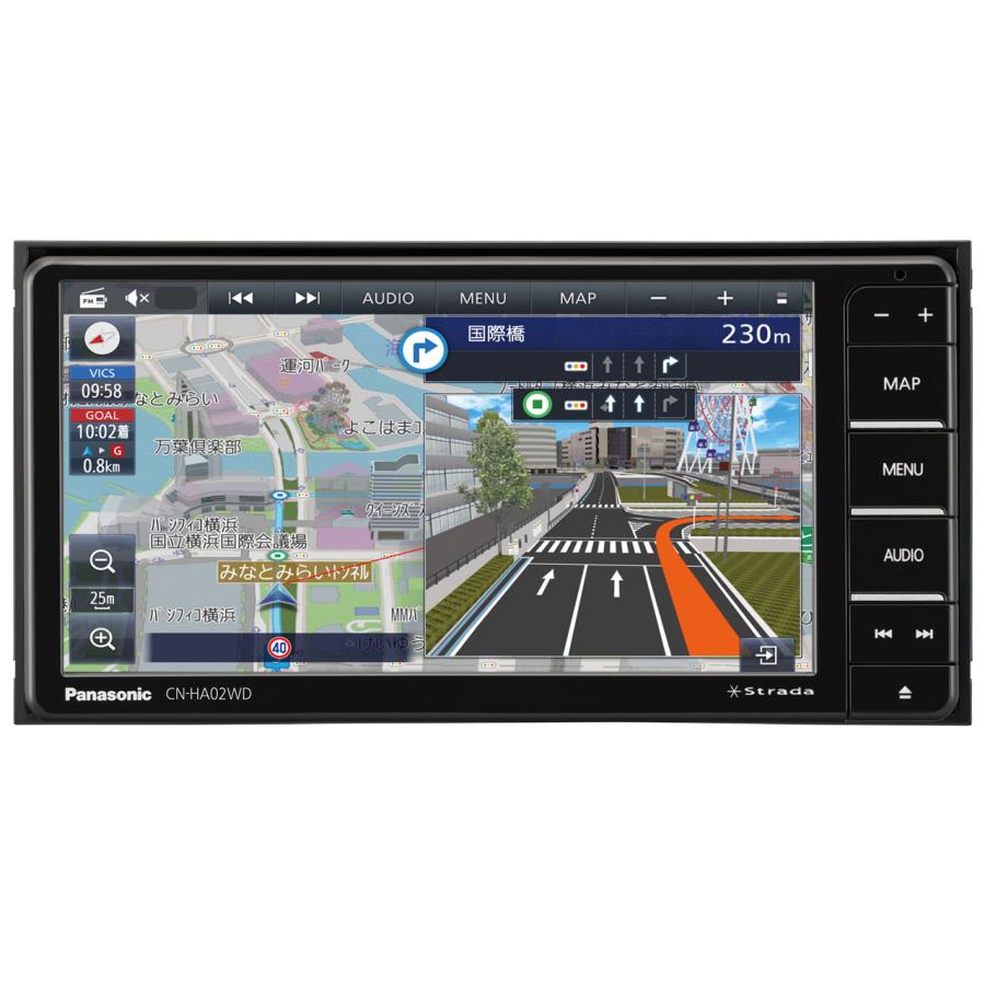 新品』Panasonic(パナソニック)ストラーダ CN-HA02WD : 4549980657225 
