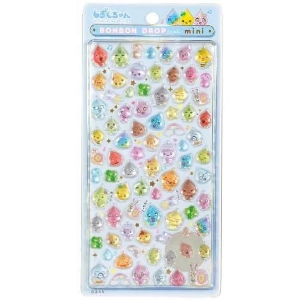 Q-LiA（クーリア） 『新品』ボンボンドロップシールミニ しずくの森の