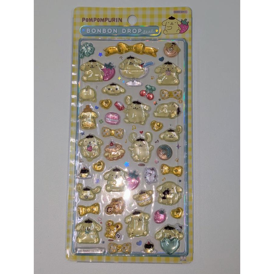 sanrio（サンリオ） 『新品』ボンボンドロップシール ポムポムプリン