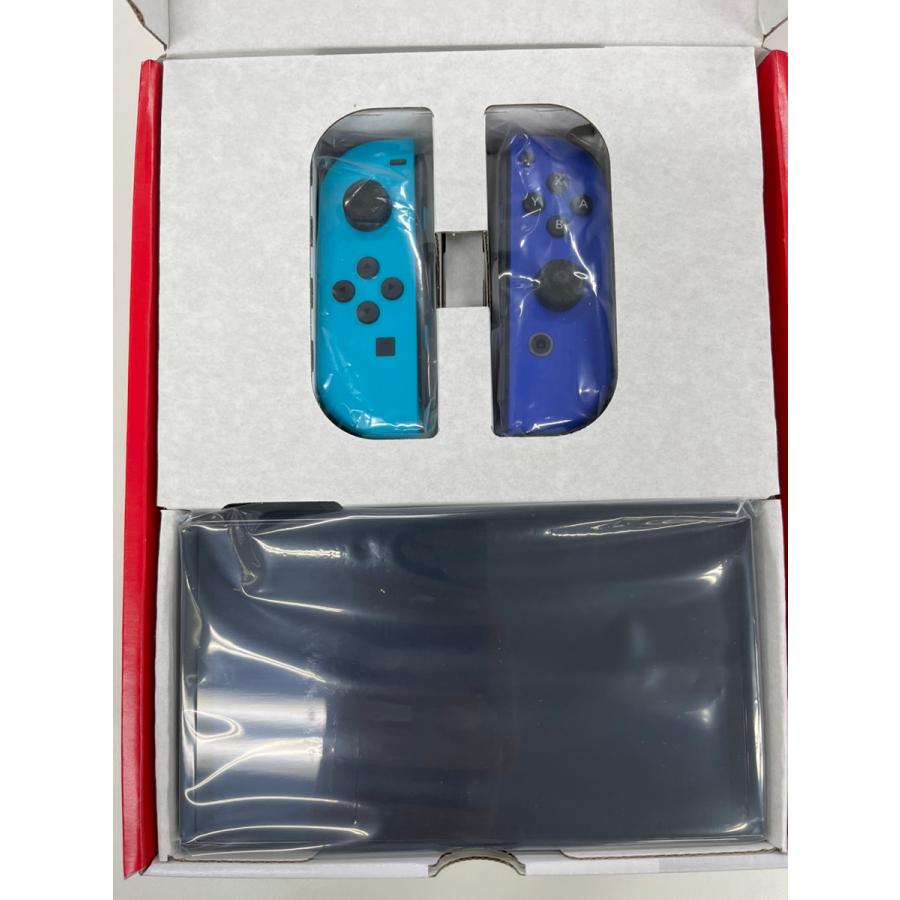 『新品』Nintendo Switch 有機ELモデル マイニンテンドーストア版 HEG-S-KAYAA [ネオンブルー/ブルー]任天堂 スイッチ 本体｜noahshoping｜02
