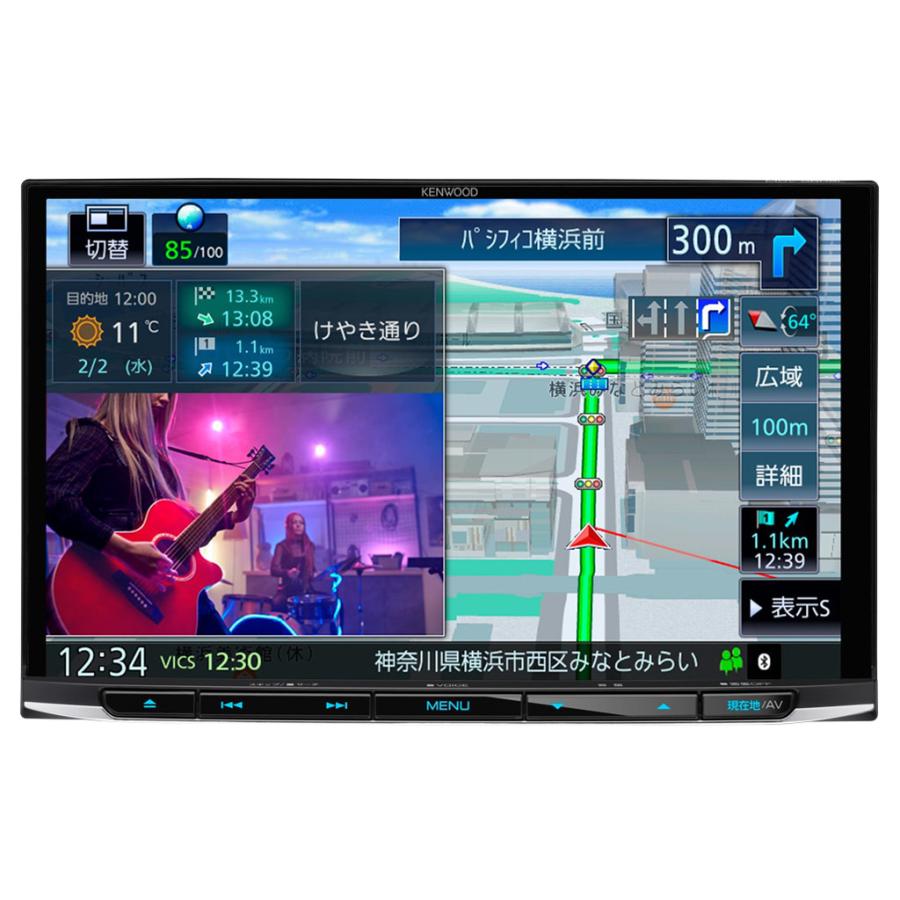 KENWOOD 彩速ナビ 8インチ MDV-S809L カーナビ 美品 彩速ナビ 『新品』KENWOOD(ケンウッド)彩速ナビ MDV-S809L : ノア商社