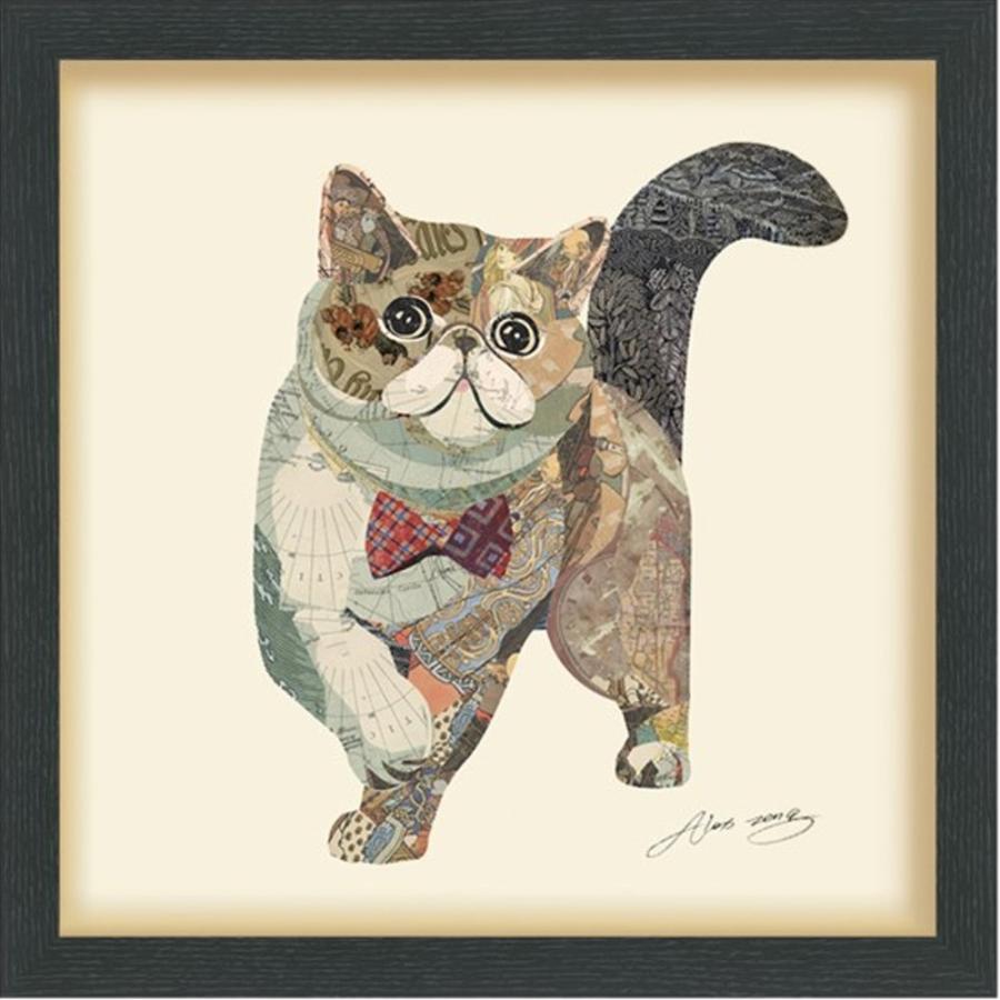 ガーフィールド Garfield 額絵 絵画 グラフィックアート アートフレーム コラージュ