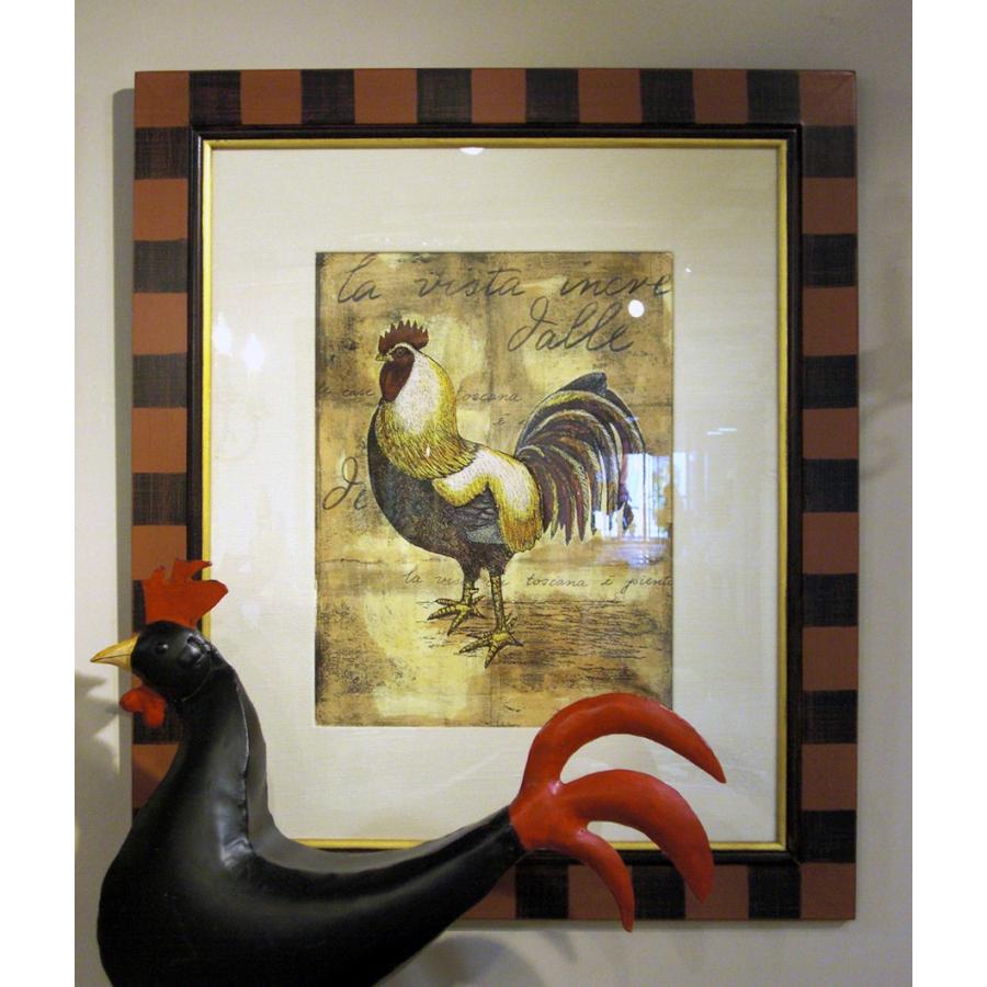 輸入 雌鶏の絵 Hen ポップ 額絵 絵画 Ka9441b ノア 本 雑誌 コミック インテリア