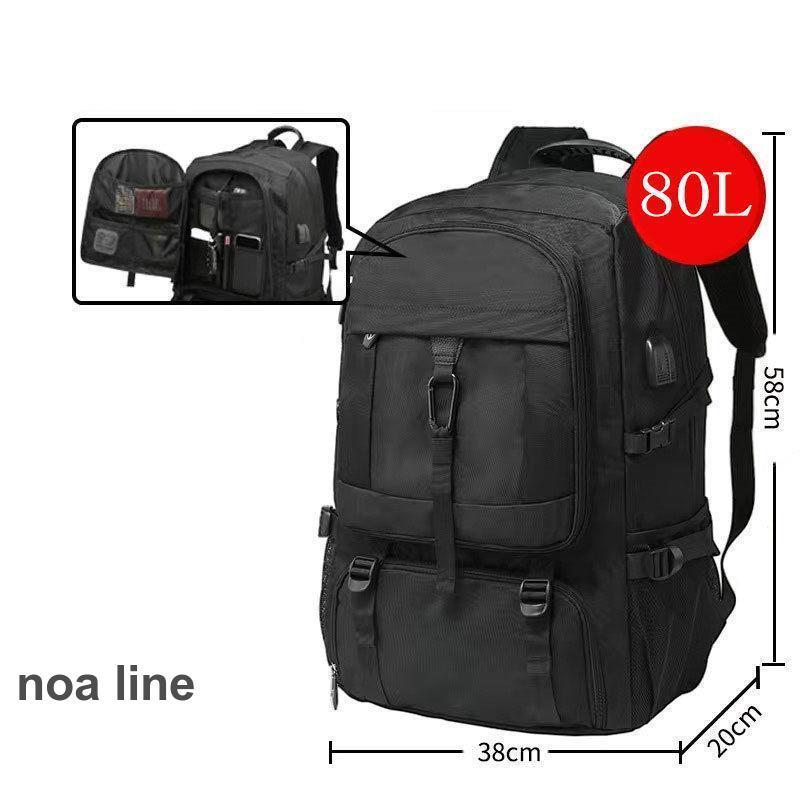 登山用リュック 80L バックパック リュックサック 大容量 リュック 登山 丈夫 旅行 防災 遠足 撥水 アウトドア 男女兼用｜noaline｜02