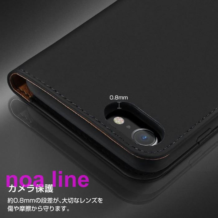 iPhone12 ケース 手帳型 本革 レザー ベルトなし iPhone11 スマホケース iPhone SE XR iPhone8 mini XS Pro Max 手帳 SE3 SE2 牛革 カード収納｜noaline｜12