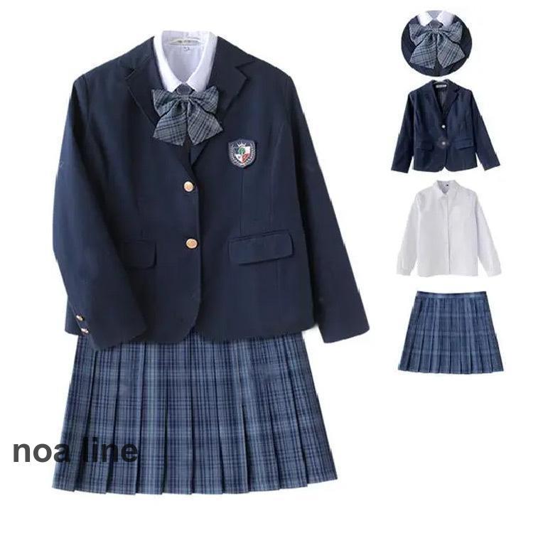 全14色 中学生 高校生 制服 女子制服 5点セット 卒業式 スーツ 女の子 チェック柄  ブレザー 卒業式スーツ 入学式卒業式スーツ｜noaline｜05