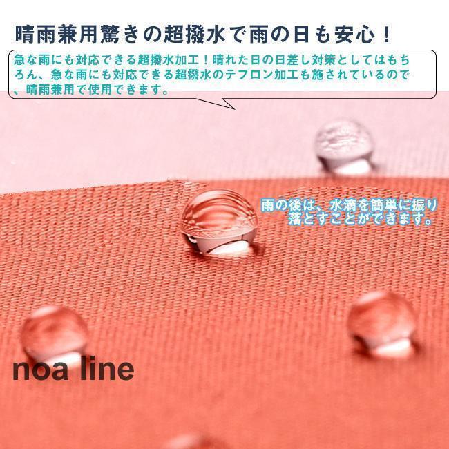 夏新作 自動開閉 折りたたみ傘 花柄 レディース 日傘 雨傘 焼け止め 晴雨兼用 軽量 コンパクト 遮光カット 紫外線遮蔽｜noaline｜08