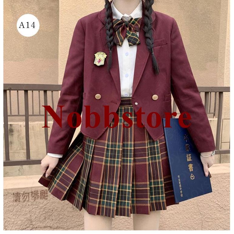 卒業式 入学式 スーツ 女の子 大きいサイズ 中学生 高校生 5点セット スカートスーツ 女子制服 学生服 女子高生 フォーマルスーツ チェック柄 プリーツスカート｜nobbstore｜16