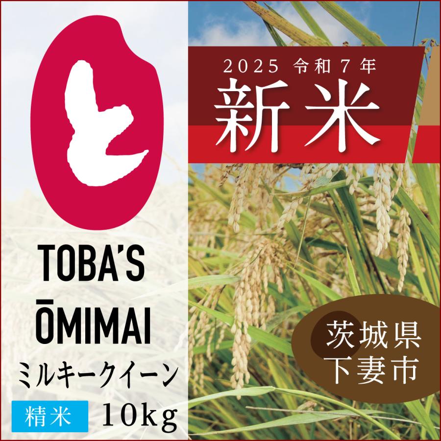 ミルキークイーン 茨城県産ミルキークイーン【精米 10kg】令和7年度