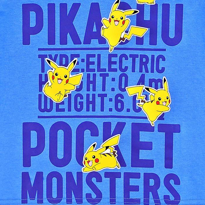 ポケモン 子供パジャマ 【ブルー】 2022年夏 100-130cm / ポケットモンスター 半袖パジャマ キッズパジャマ パジャマ 服|nobeka|04
