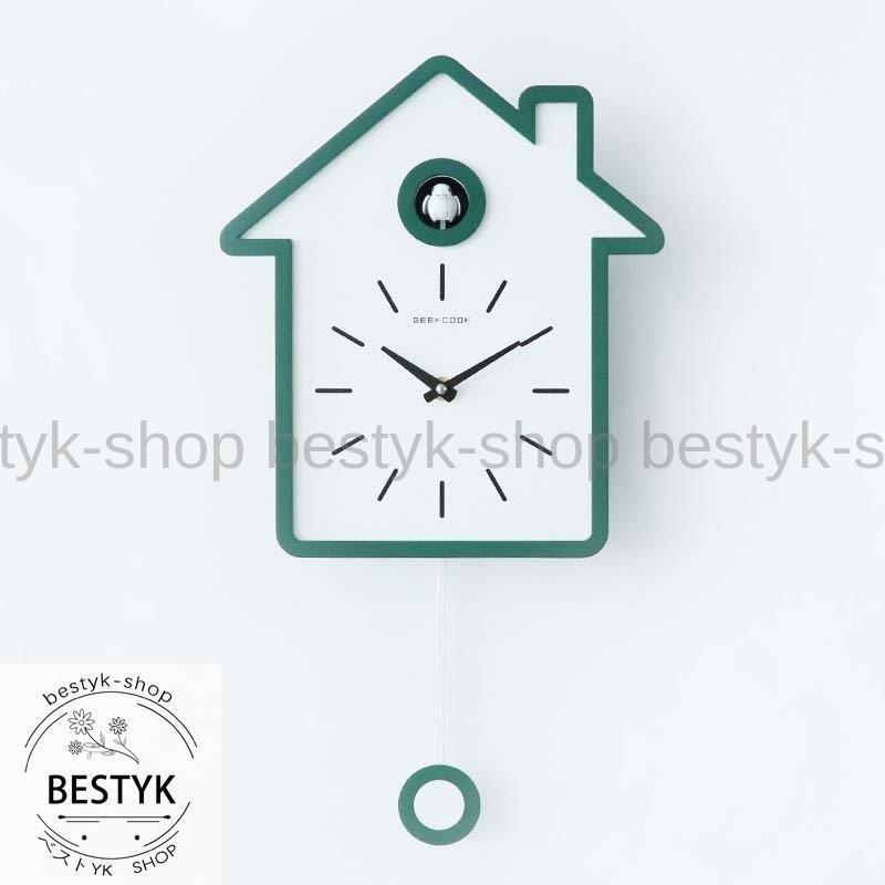 100 安い 壁掛け時計 掛け時計 おしゃれ 振り子時計 クロック アクリル 見やすい ハト時計 シンプル モダン 鳩時計 カッコウ時計 電池 掛け時計 壁掛け時計
