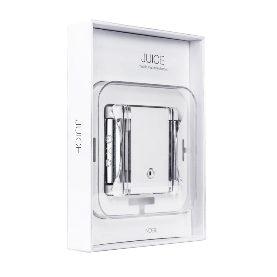 NOBIL JUICE(UP012P51B-05PA) 1台3役 モバイルバッテリー［ モバイルバッテリー × ACアダプター × 単3形・単４形ニッケル水素電池 充電器 ］ | 