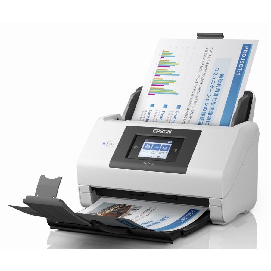 「超メルカリ市」 エプソン スキャナー DS-780N (シートフィード/A4両面/NW内臓) 【NAN1097947710】(39400円)