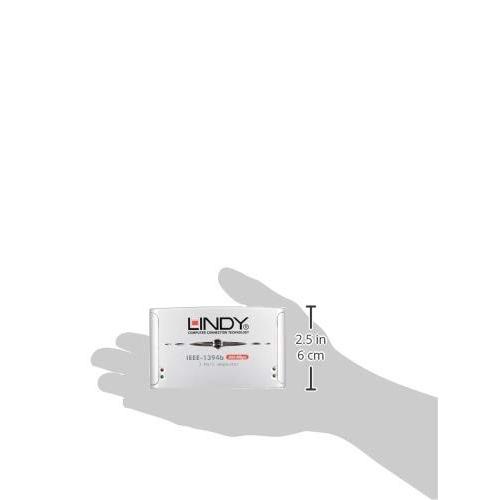 LINDY 3ポート FireWire800 リピーターハブ (型番:32911) LINDY (型番