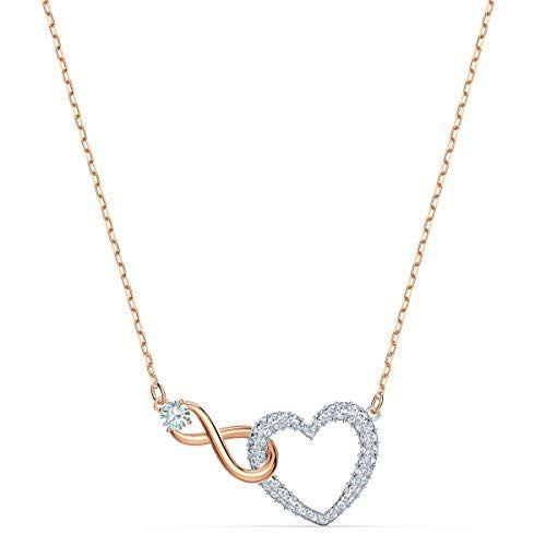 Swarovski スワロフスキーInfinity Heart クリスタル ネックレス