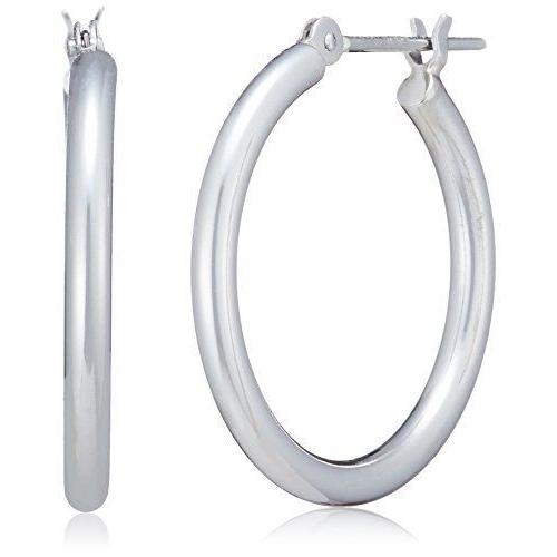 エステール ESTELLE プラチナ フープピアス(L) 0201-3227-0010-0000