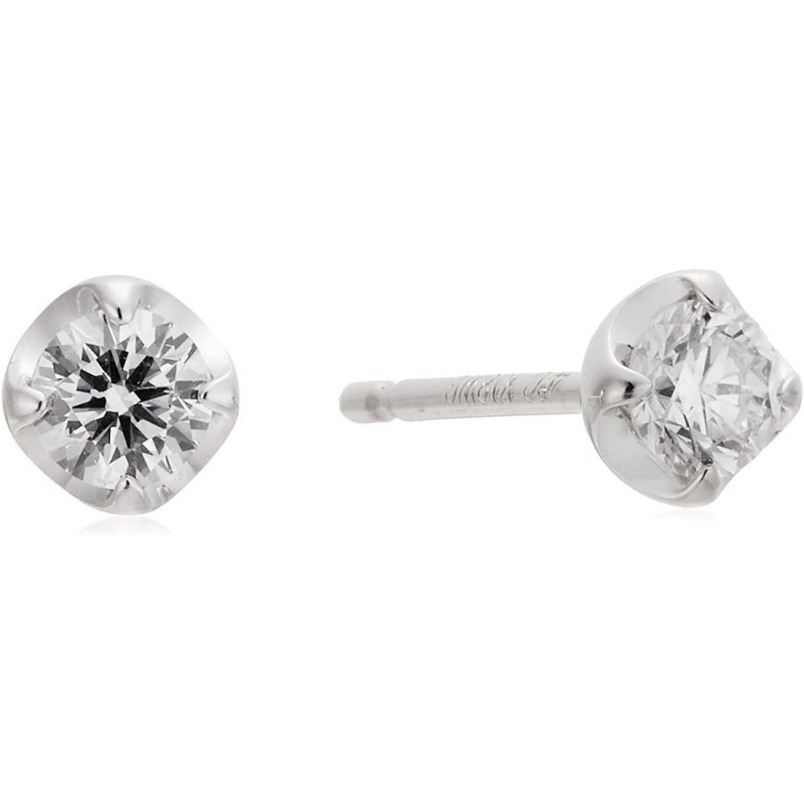 ⭐️完成品⭐️ ヨンドシー 4℃ K18ホワイトゴールド ピアス 11162-115-3202-00-00 【DGJ1017660116】(36519円)