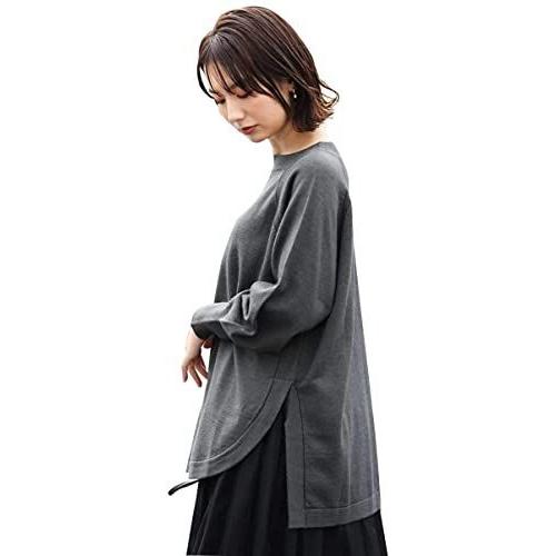 ファッション ユナイテッドトウキョウ アーヴェヴェ A V V 洗えるラウンドヘムニットロンt K2fkj M ダークグレー Qvx2jmrgpq Boulevardrestaurants Com