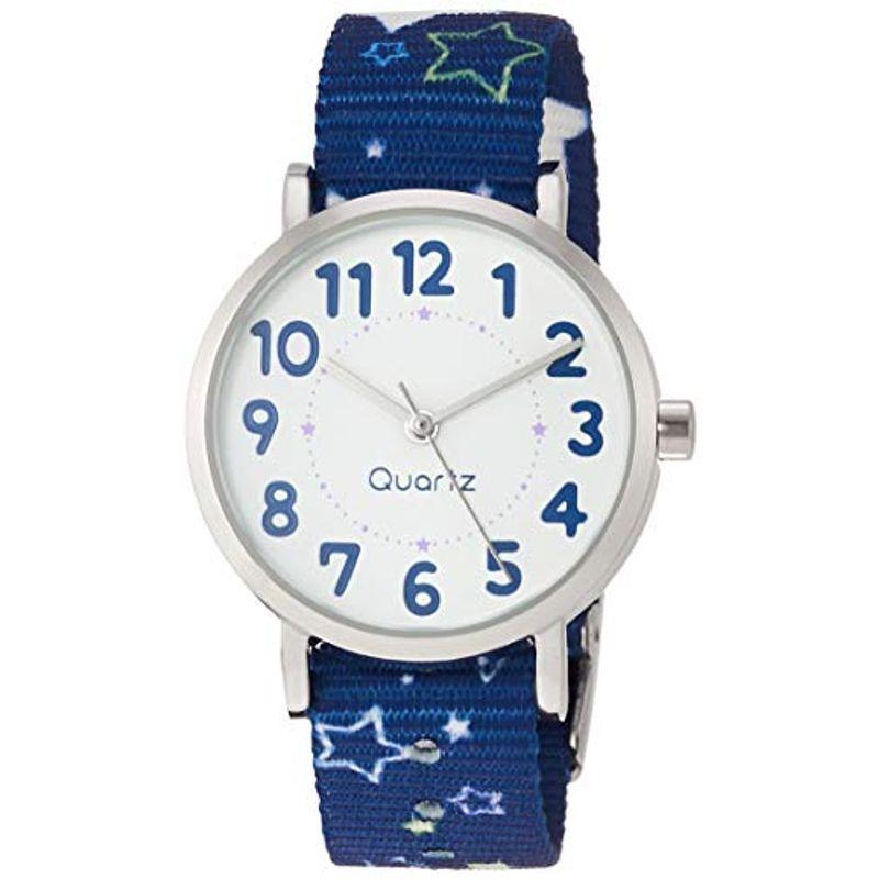 フィールドワーク 腕時計 アナログ ドーリー 星 ナイロンベルト KDS005-5 レディース ブルー  :20211227193215-00195:nobiru - 通販 - Yahoo!ショッピング