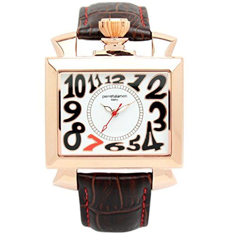 ピエールタラモン 腕時計 ピエールタラモン PT-6000-5 ブラウン