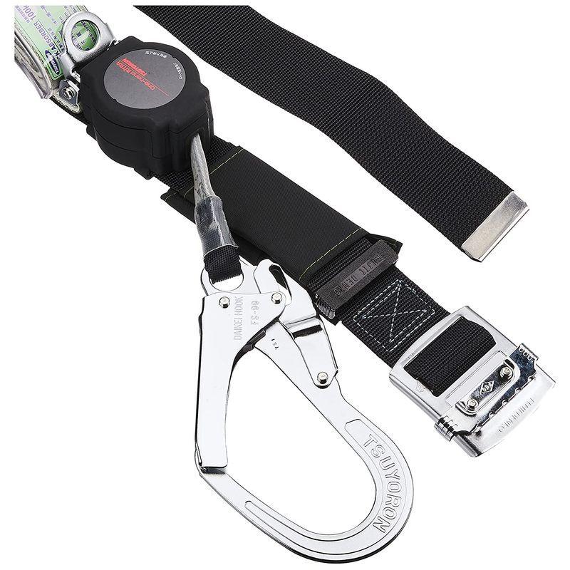 低価格の藤井電工 新規格 胴ベルト型安全帯 Mサイズ ワンハンドリトラ